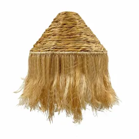 Abat-jour leonora indoor beige fibre naturelle d44 cm