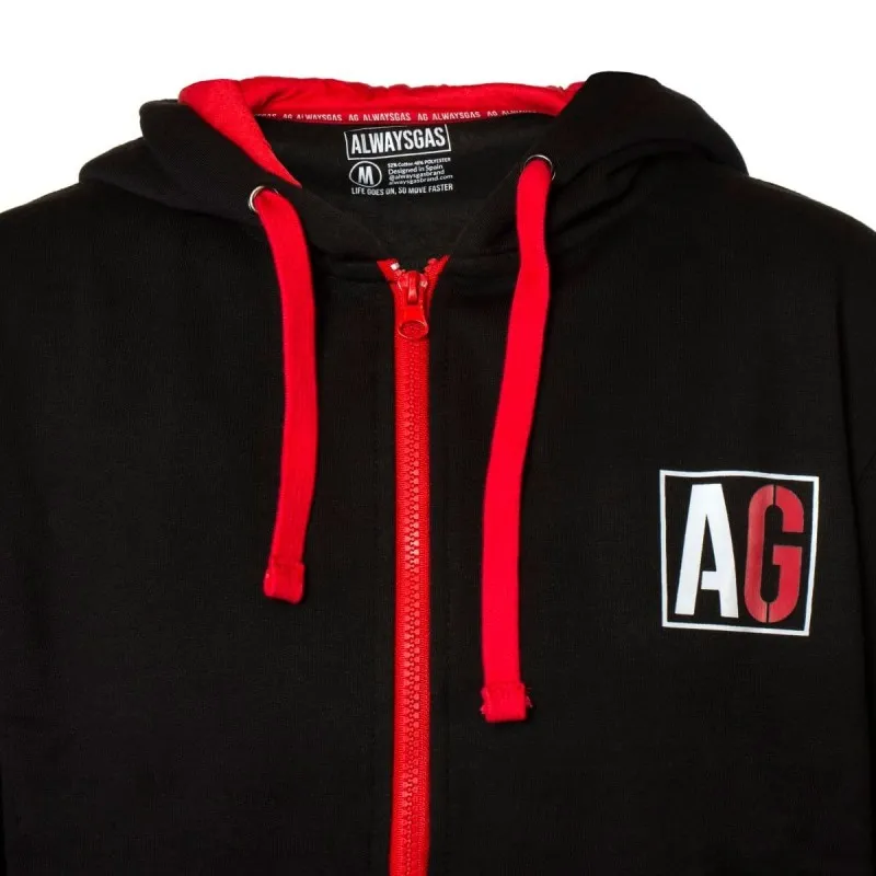 Alwaysgas capuche zippé Alwaysgas