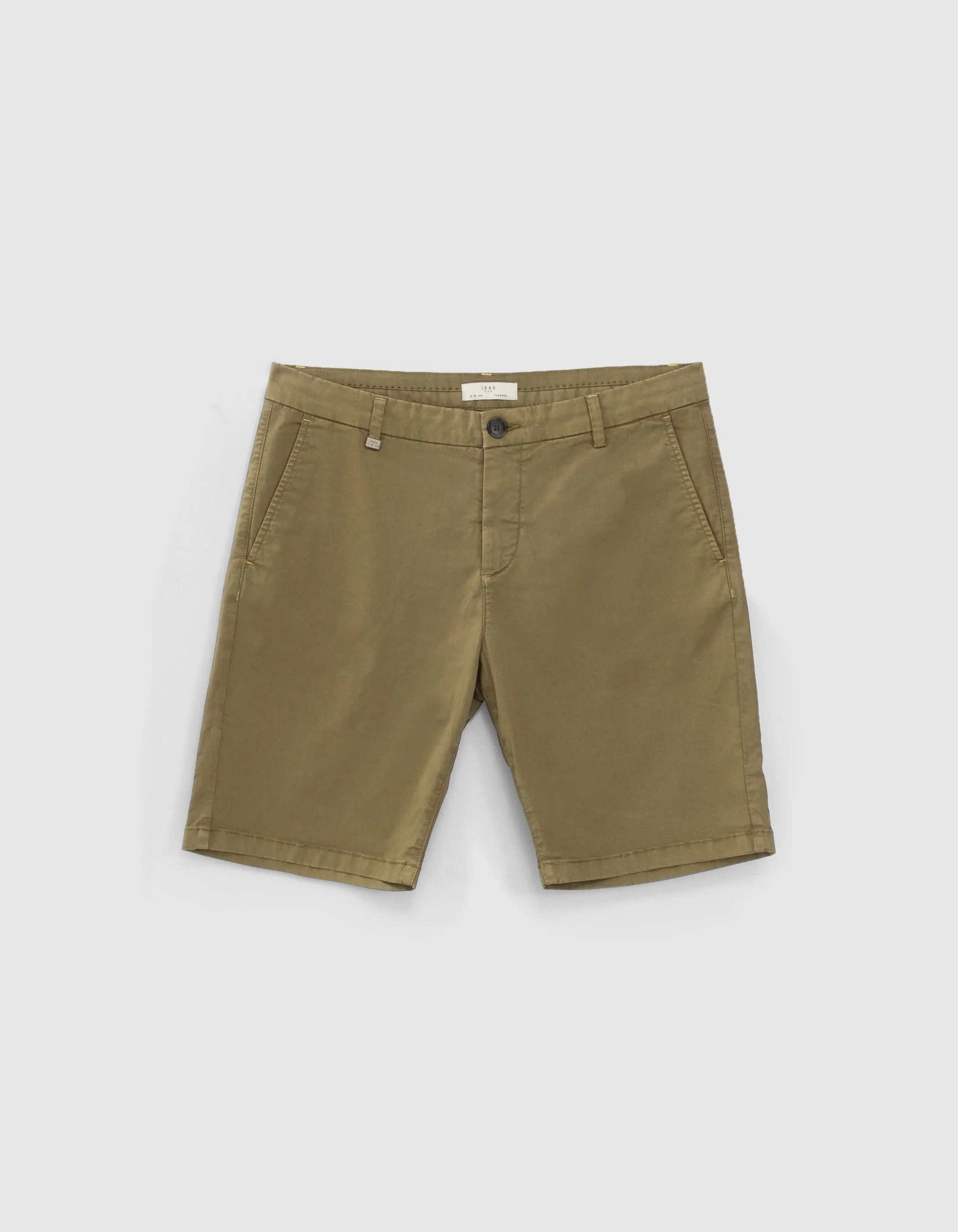 Bermuda CHINO kaki clair Homme