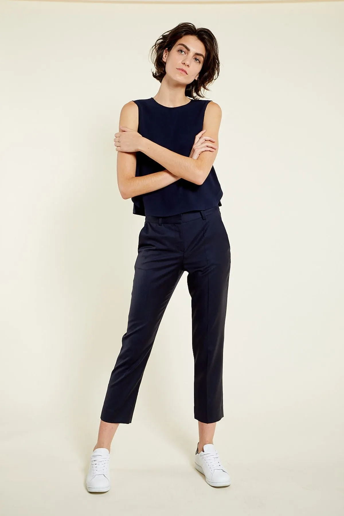 Blouse Albert bleu marine