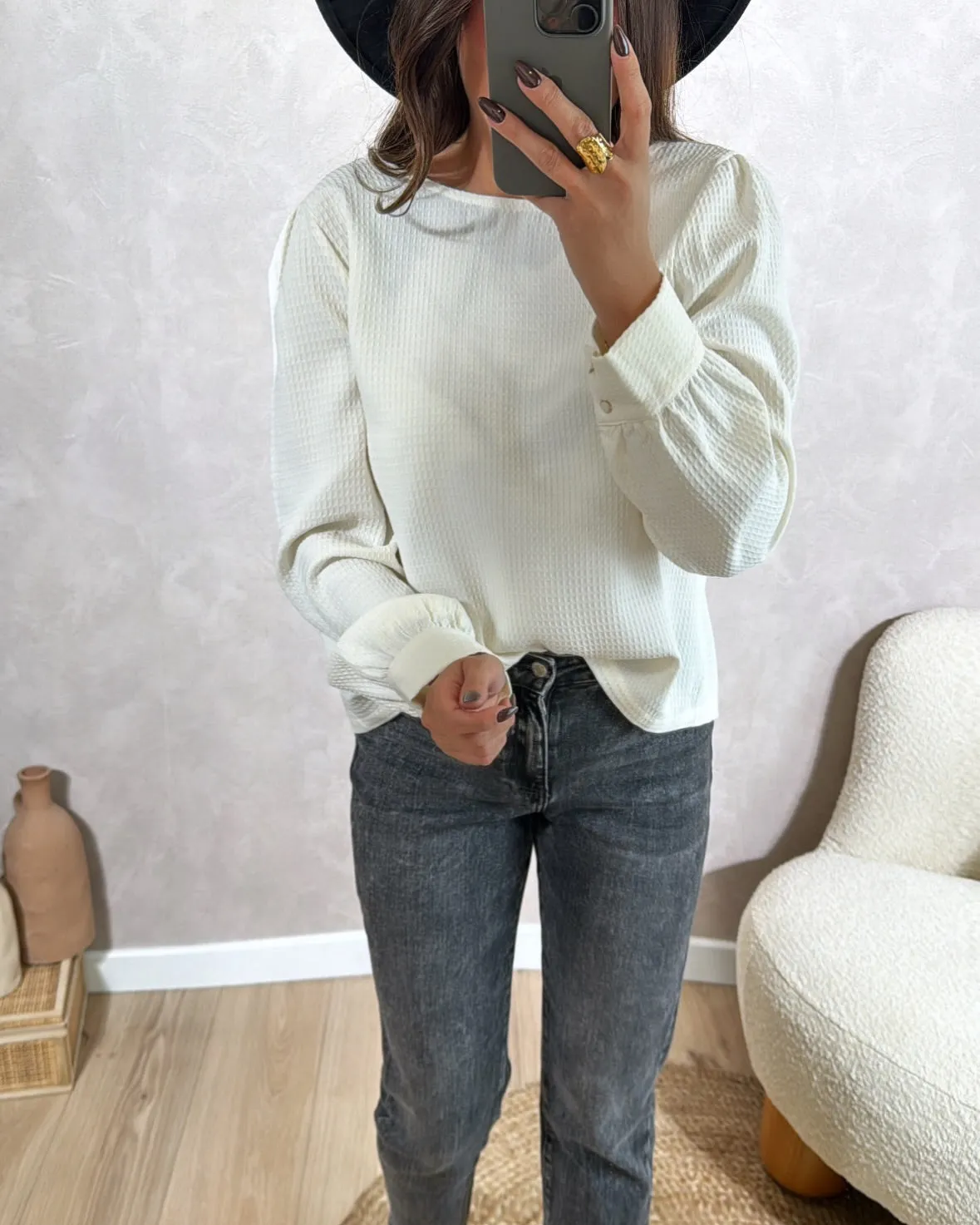 Blouse Capucine cru