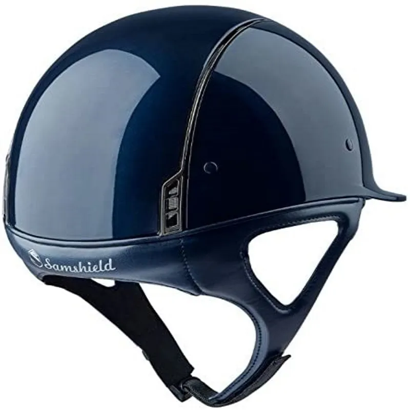 Casque équitation Shadow Glossy - Shamshield - SAMSHIELD - Casque équitation Samshield - Equestra