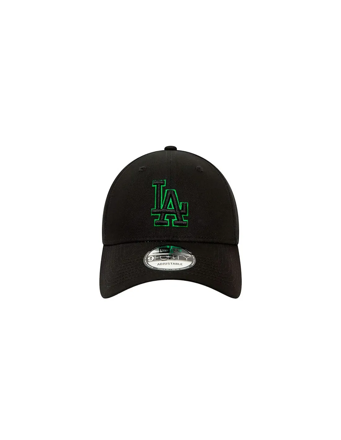Casquette New Era LA Dodgers Team Outline 9FORTY Noir