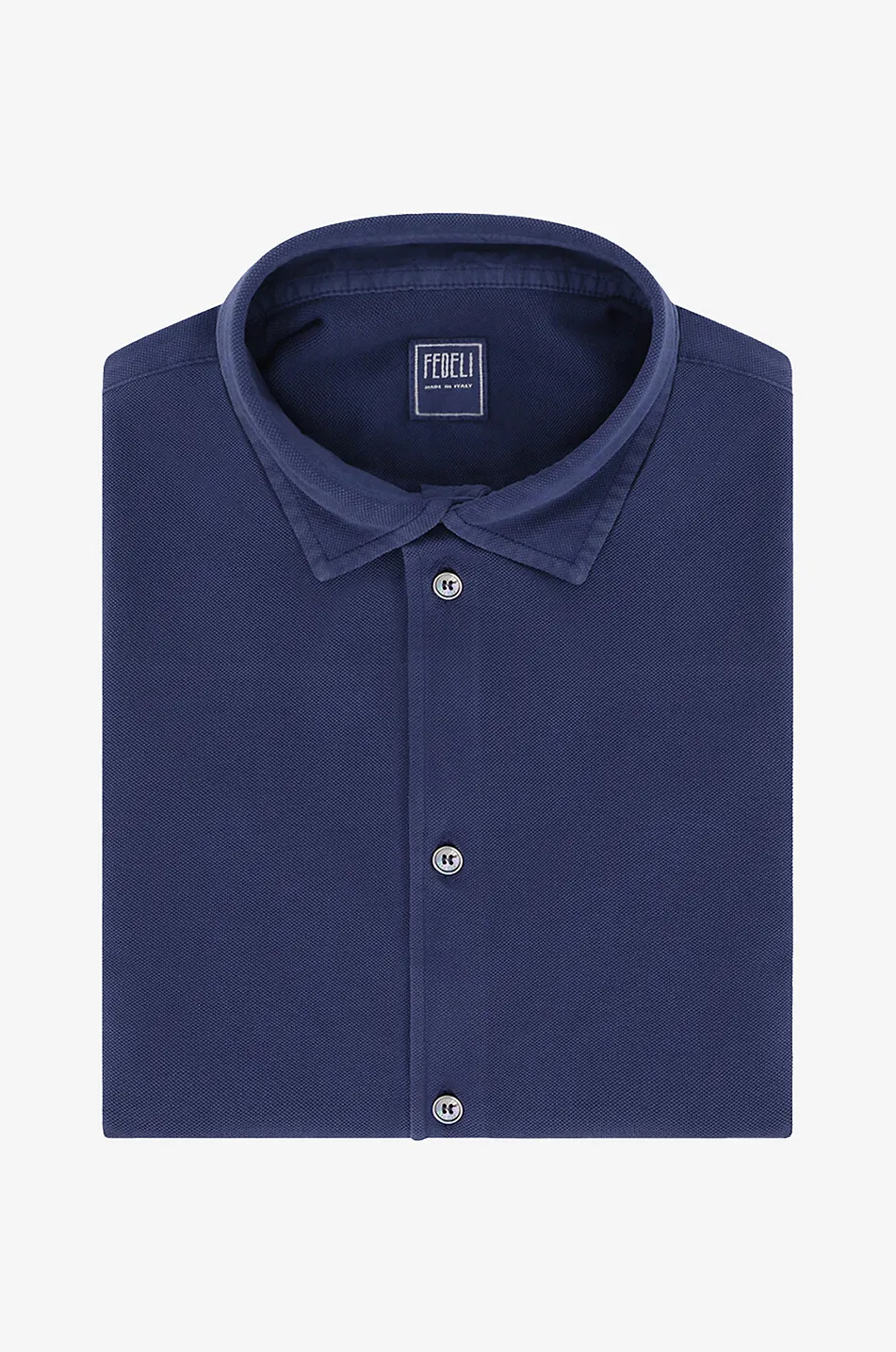 Chemise en coton piqué Robert