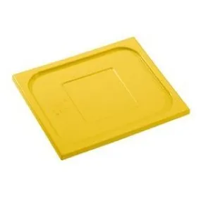 Couvercle Polypro PPO étanche Jaune pour Bacs Gastro GN1/1