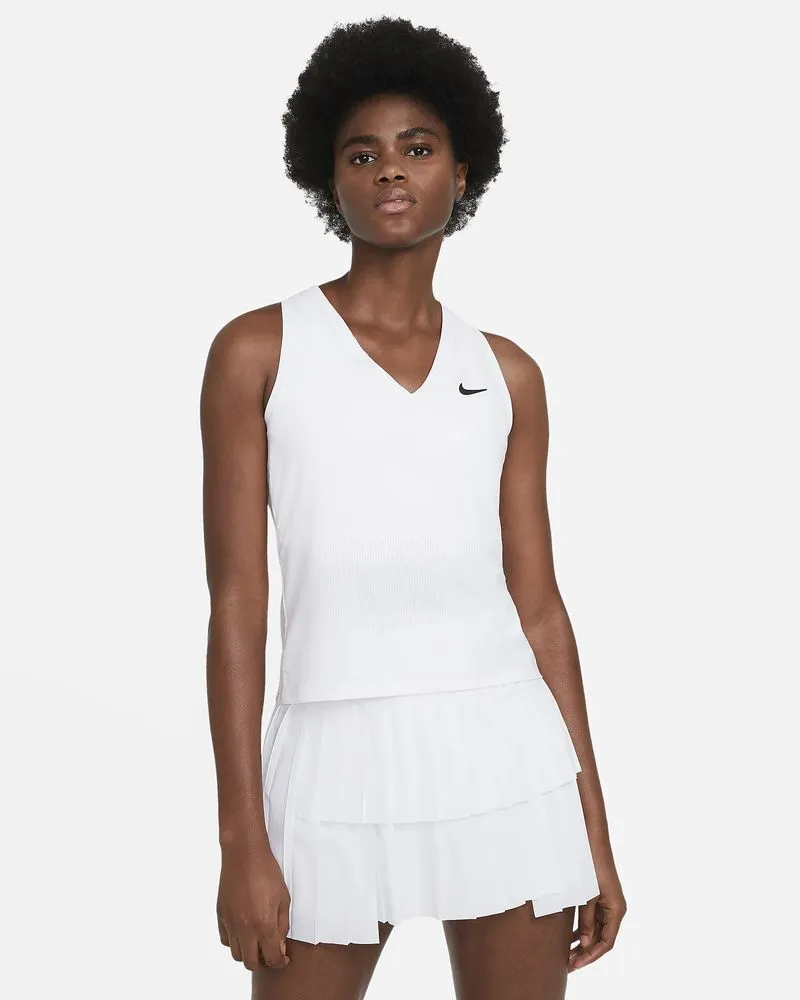 Débardeur de tennis Nike NikeCourt Blanc pour femme