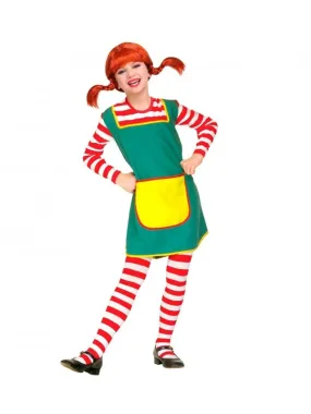 Déguisement fifi fille (robe avec t-shirt & tablier attachés)