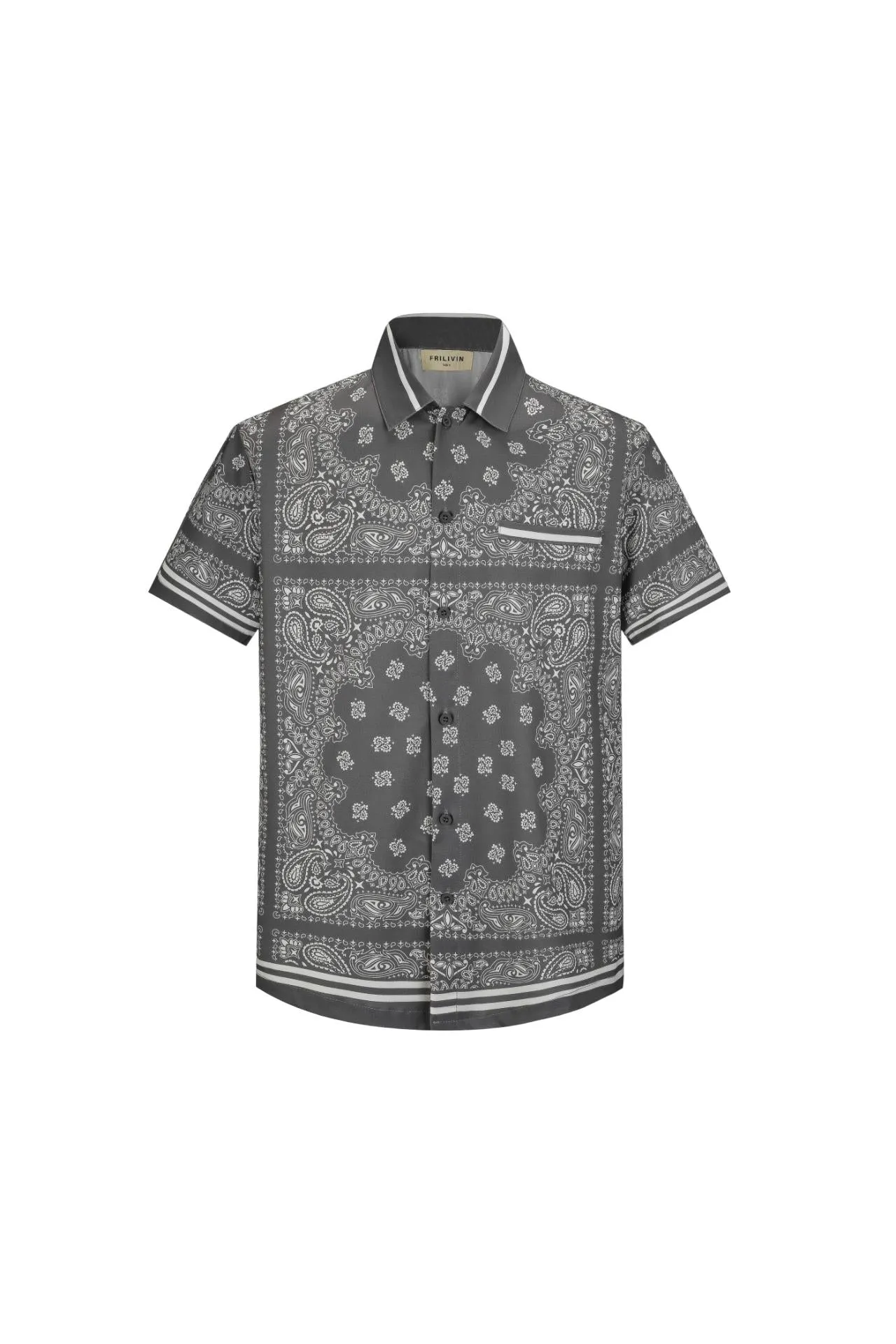 Ensemble chemise short bandana