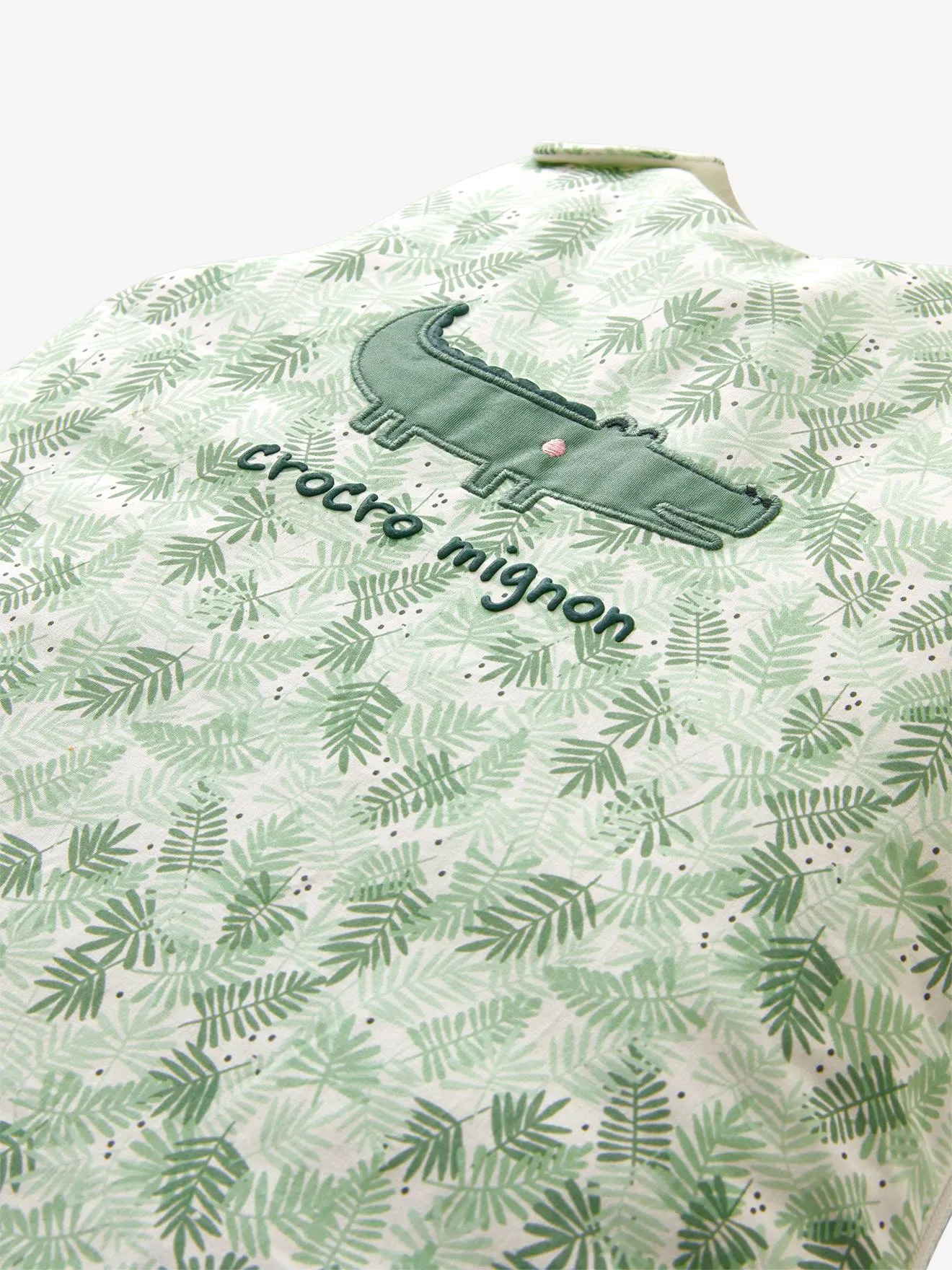 Gigoteuse sans manches CROCO MIGNON vert - Vertbaudet