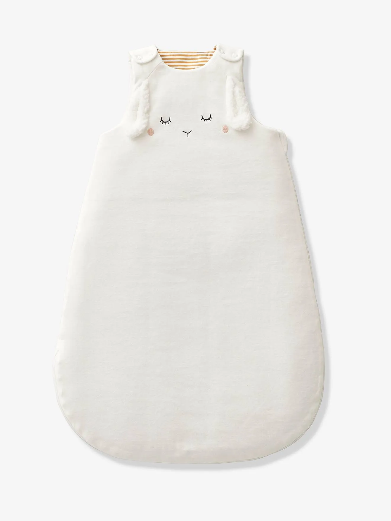 Gigoteuse sans manches PETIT MOUTON écru - Vertbaudet