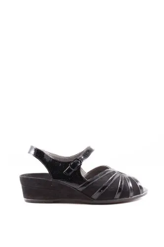 GOLDKRONE Sandales confort noir style décontracté