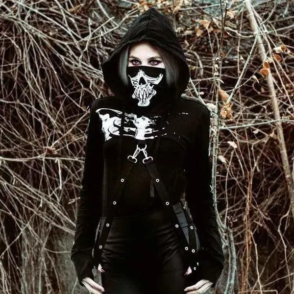 Hoodie gothique