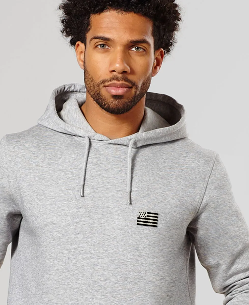Hoodie homme Drapeau Breton (brodé)