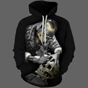 Hoodie Tatoueur Tete de mort