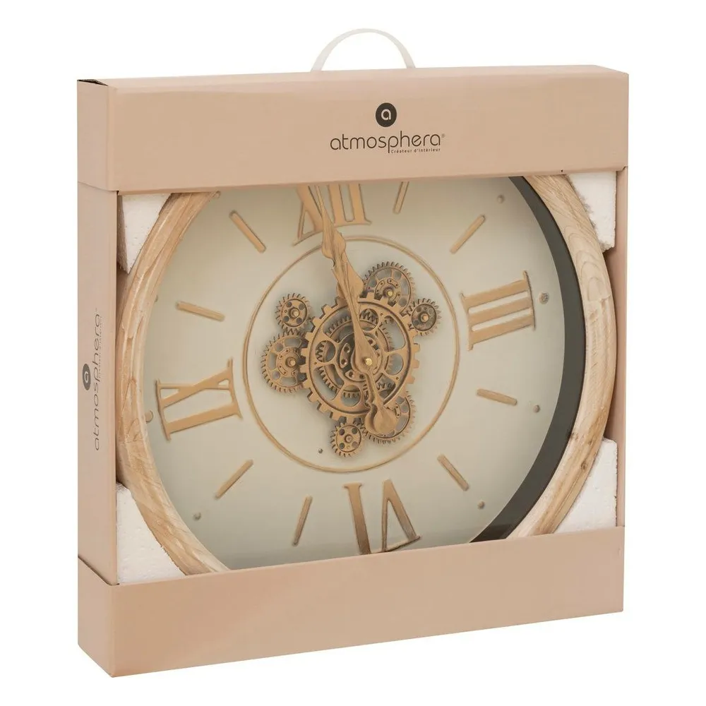 Horloge "sonika" beige d49,5cm