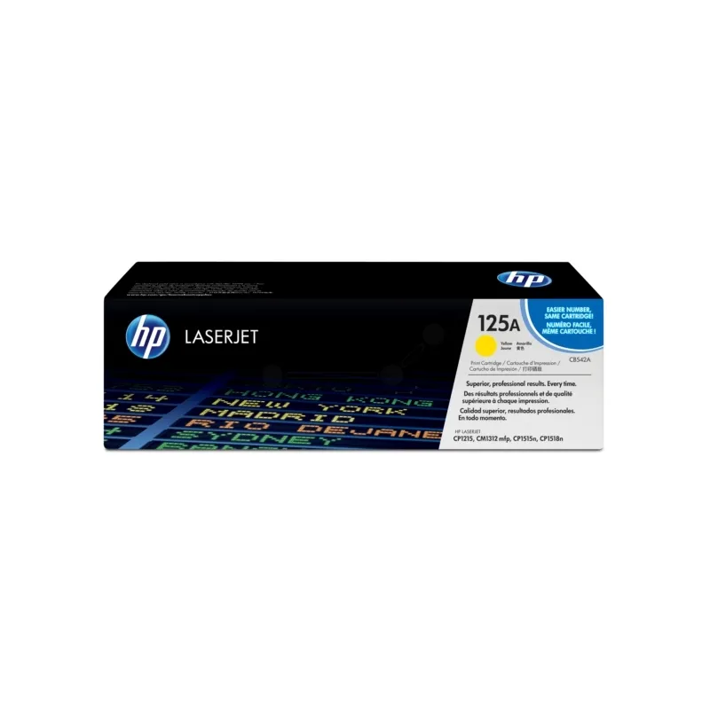 HP 125A Y (CB542A) toner, jaune