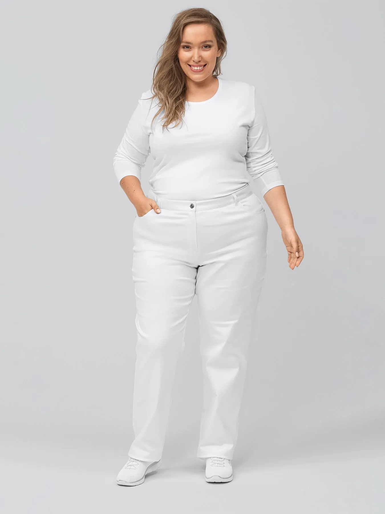 Jeans confortable, opaque
