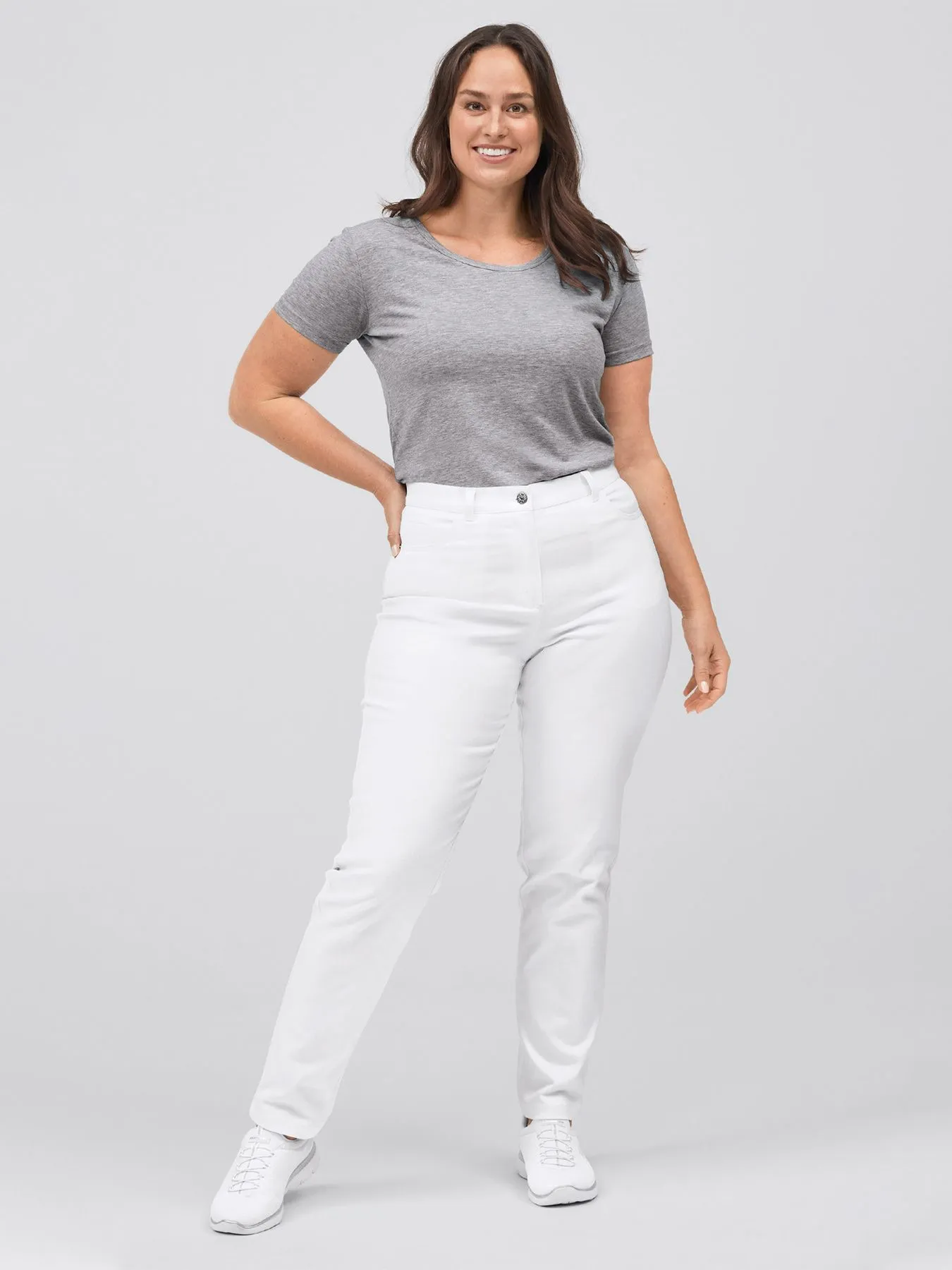 Jeans confortable, opaque