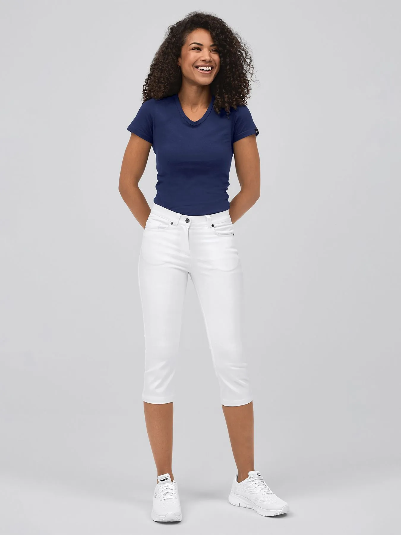 Jeans ¾ ultra flexible, opaque