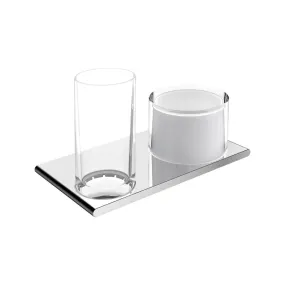 KEUCO 11553019000 Doppelhalter Edition 400 11553, Glas/