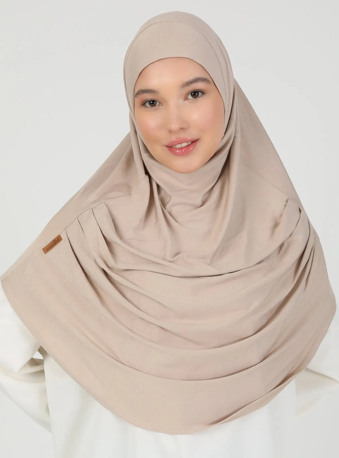 Light Mink - Plain - Prayer Scarf