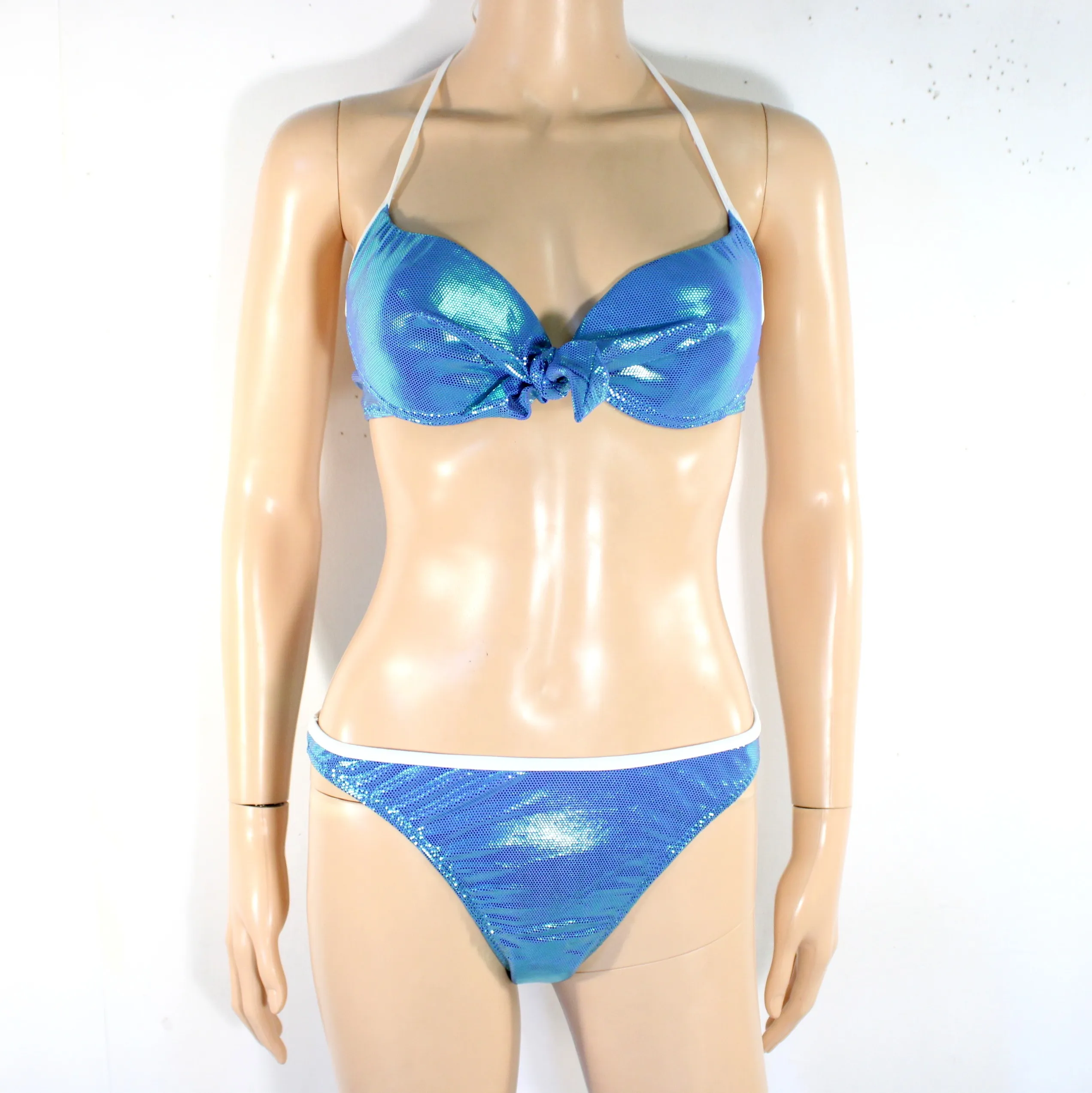 Maillot De Bain Bleu Irisé MOD'3 Taille Estimée M