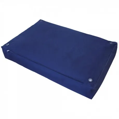 matelas déhoussable in the air bleu marine Idéal à l'extérieur comme à l'intérieur.