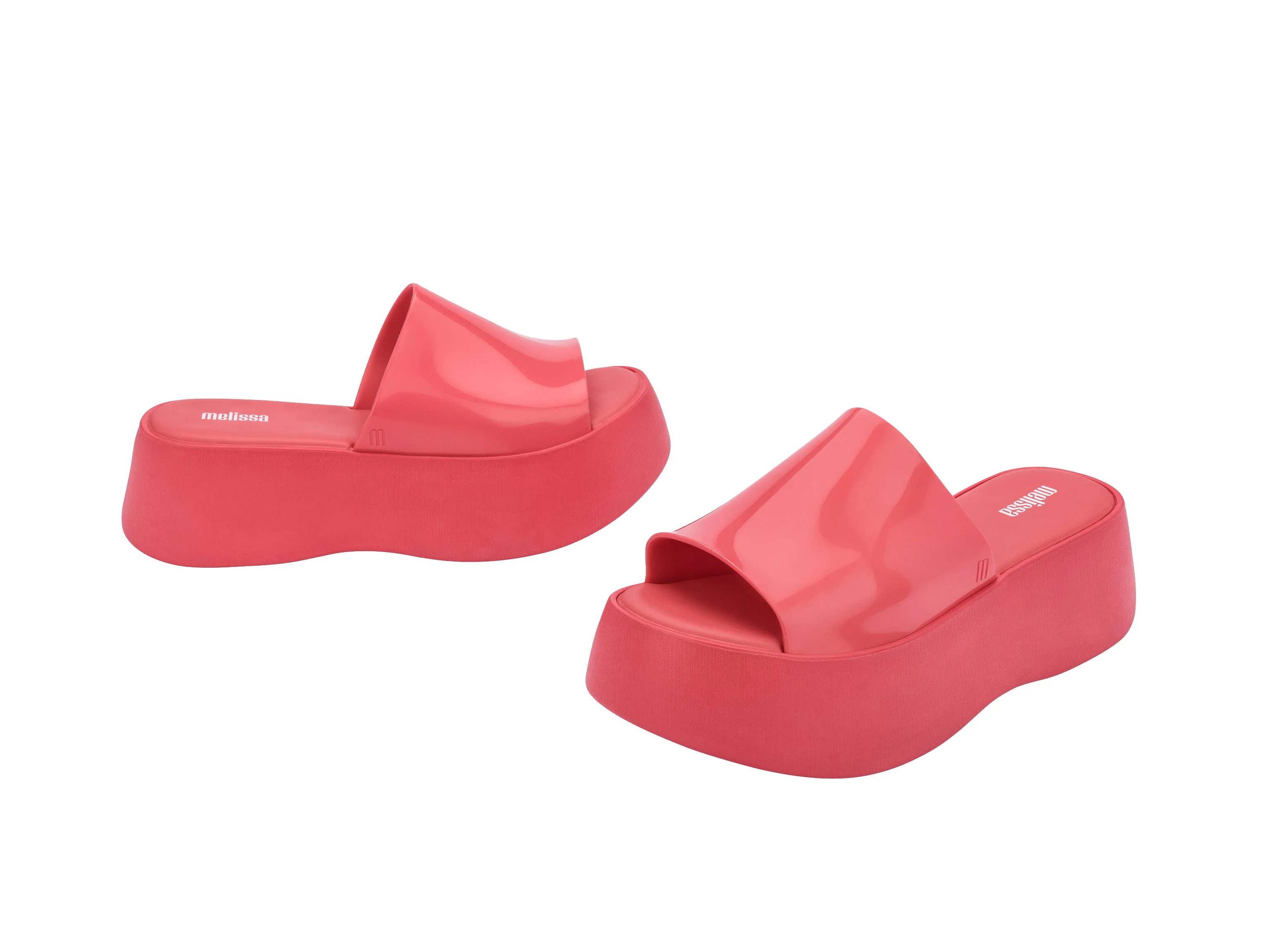 Melissa Becky Mule Compensée - Rose