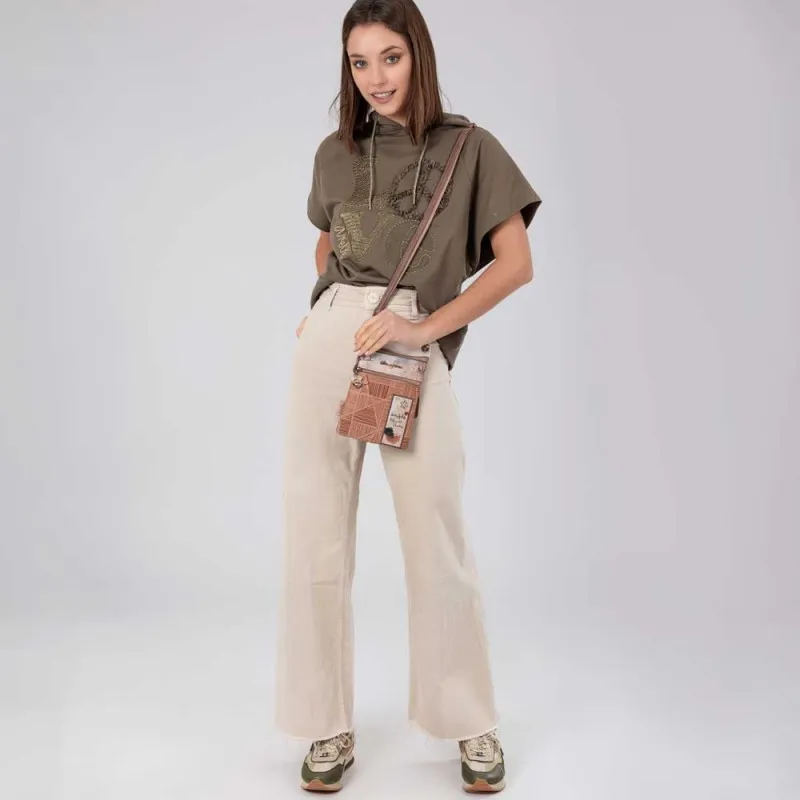 Mini sac femme ANEKKE "Stars" beige | planetebag.com