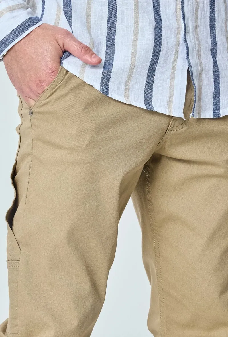 Pantalon droit décontracté
