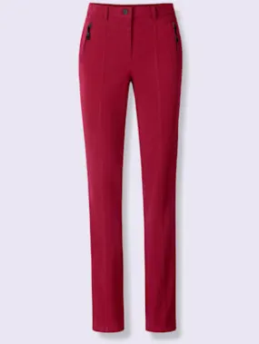 Pantalon twill qualité coton doux sur la peau