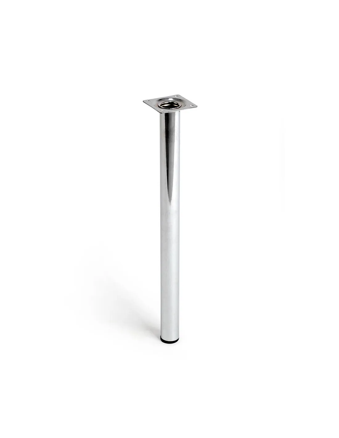 Pied Cylindrique En Acier Couleur Chrome Brillant Mod.401g. Dimensions Ø3x40cm 2-401g.400.21 Rei - 68408