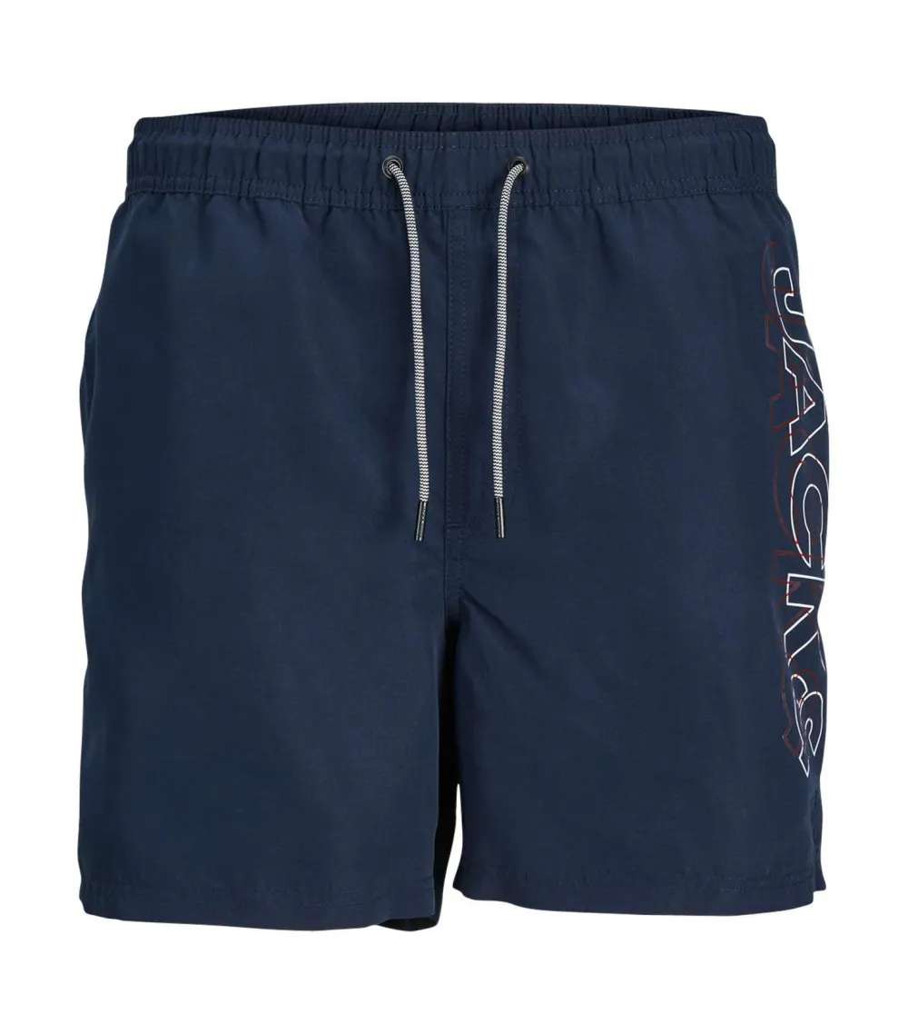 Short de bain Junior Garçon Jack & Jones beu marine