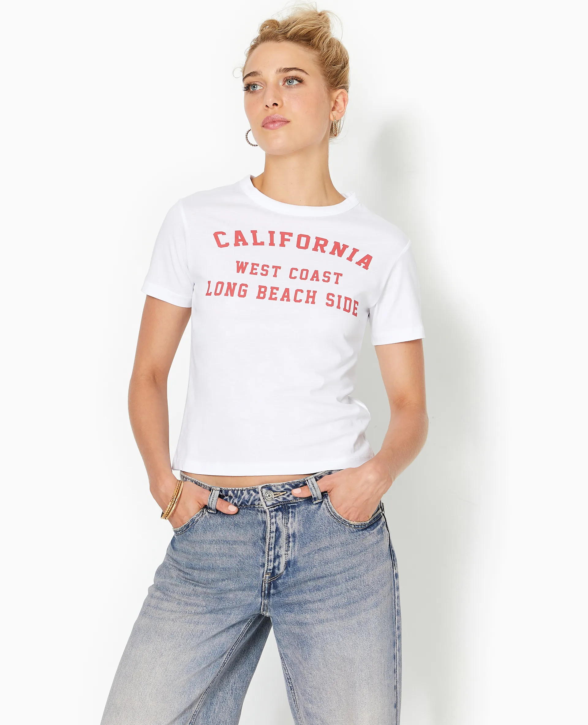 T-shirt avec print devant