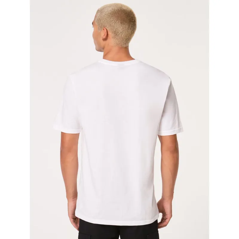 T-shirt mark 2.0 blanc homme - Oakley | wimod