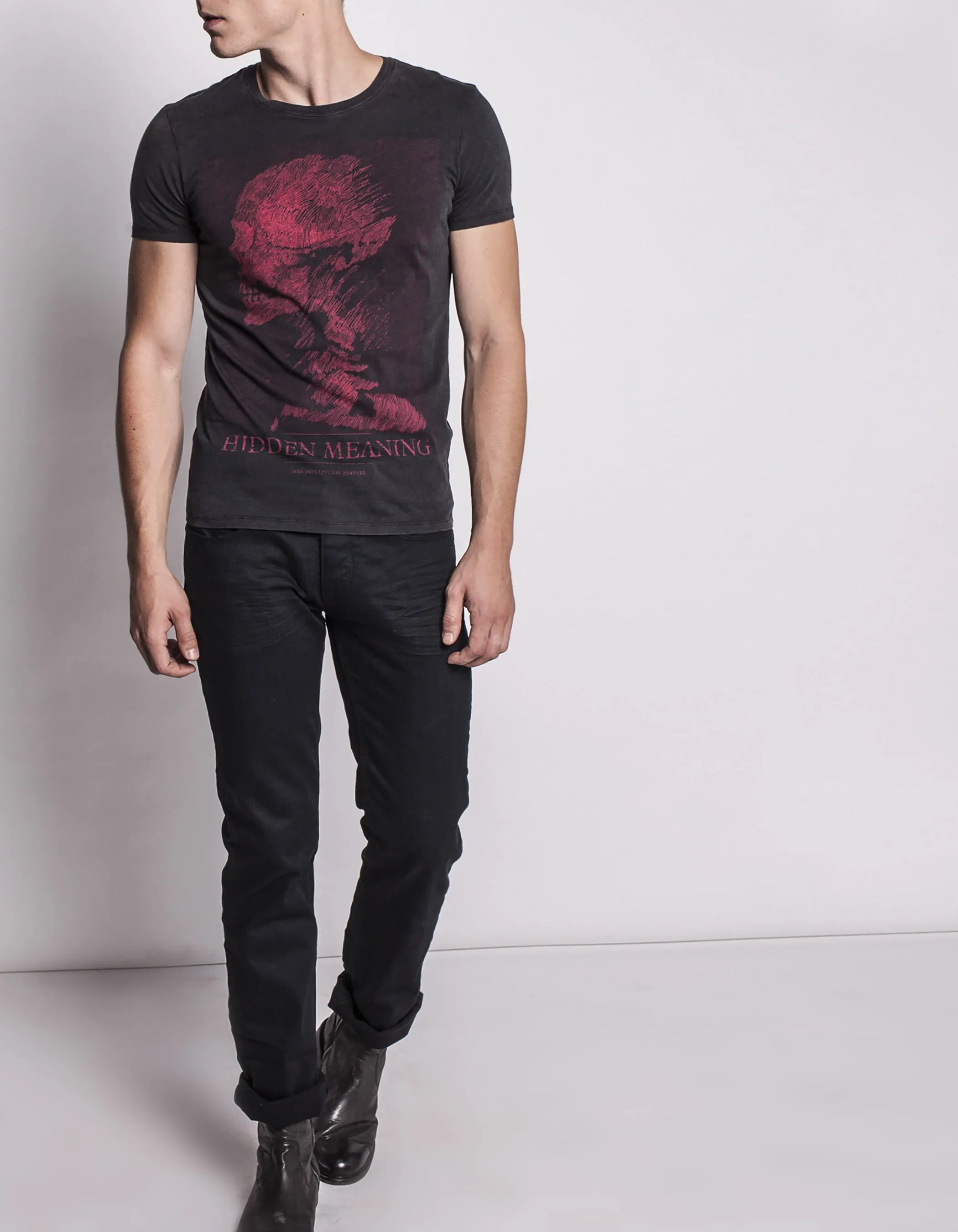 Tee-shirt homme noir