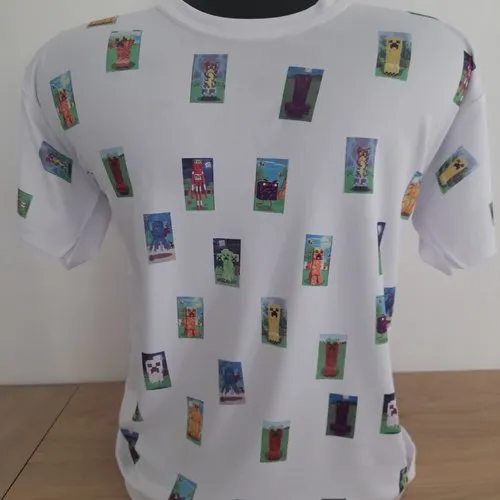 Tee-shirt minecraft