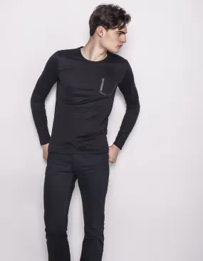 Tee-shirt noir homme