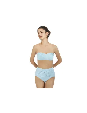 Top de bikini Ysabel Mora Bandeau Stripes B Cup