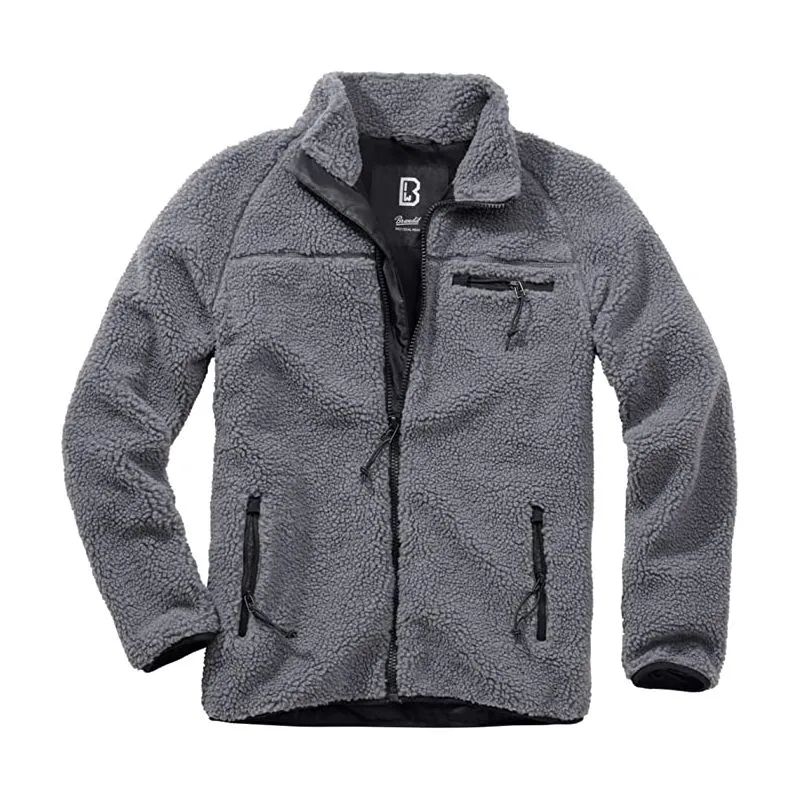 Veste polaire à capuche anthracite - Brandit
