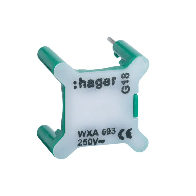 Voyant pour interrupteur gallery 230V vert (WXA693)